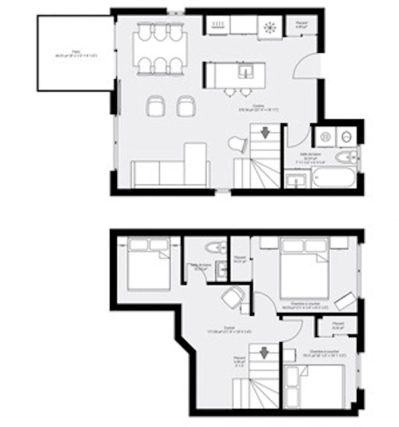 Initial - Sylvestre - Mont-Sainte-Anne Apartment Beaupre Luaran gambar